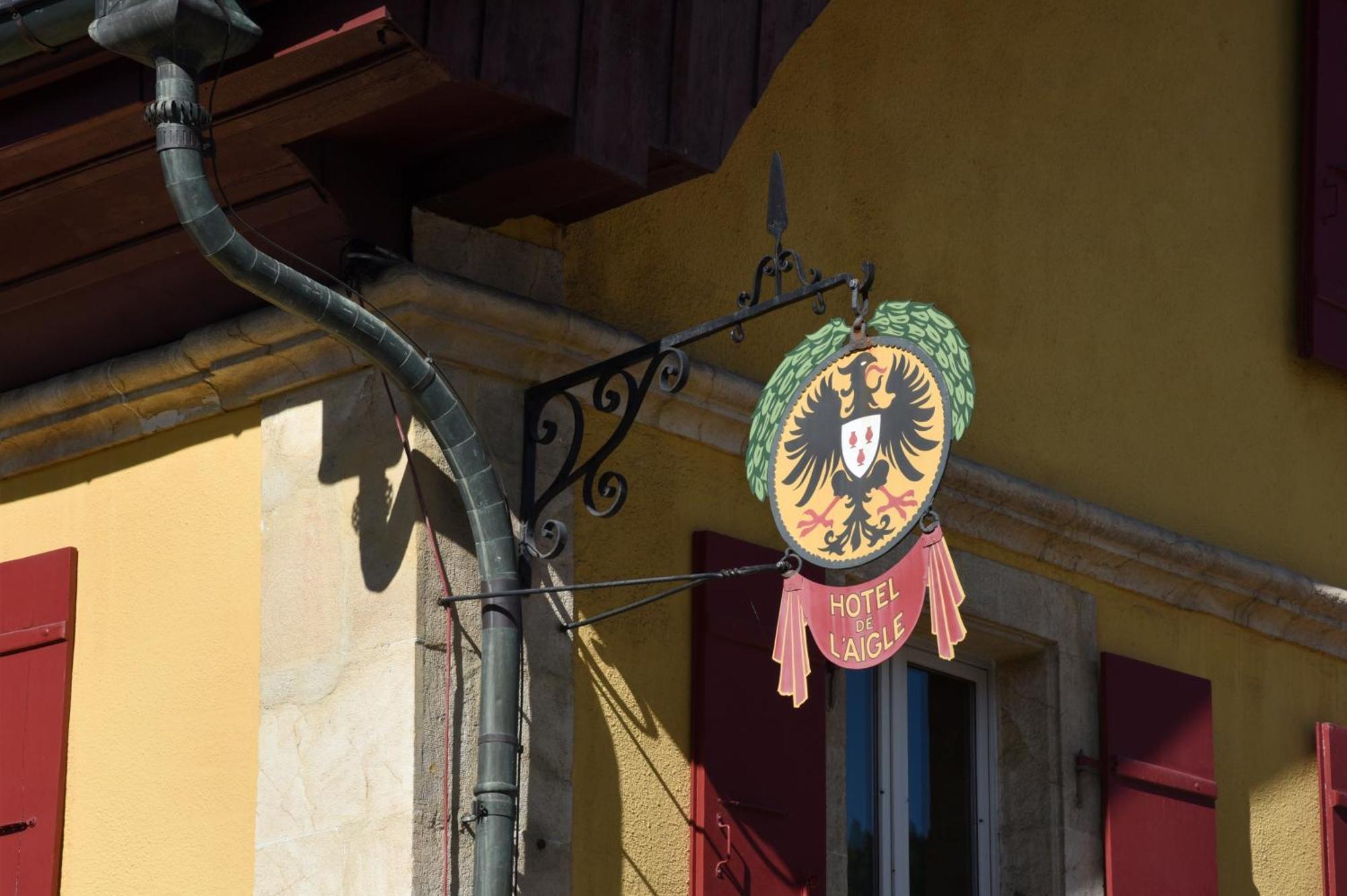 Hotel De L'Aigle Couvet Zewnętrze zdjęcie